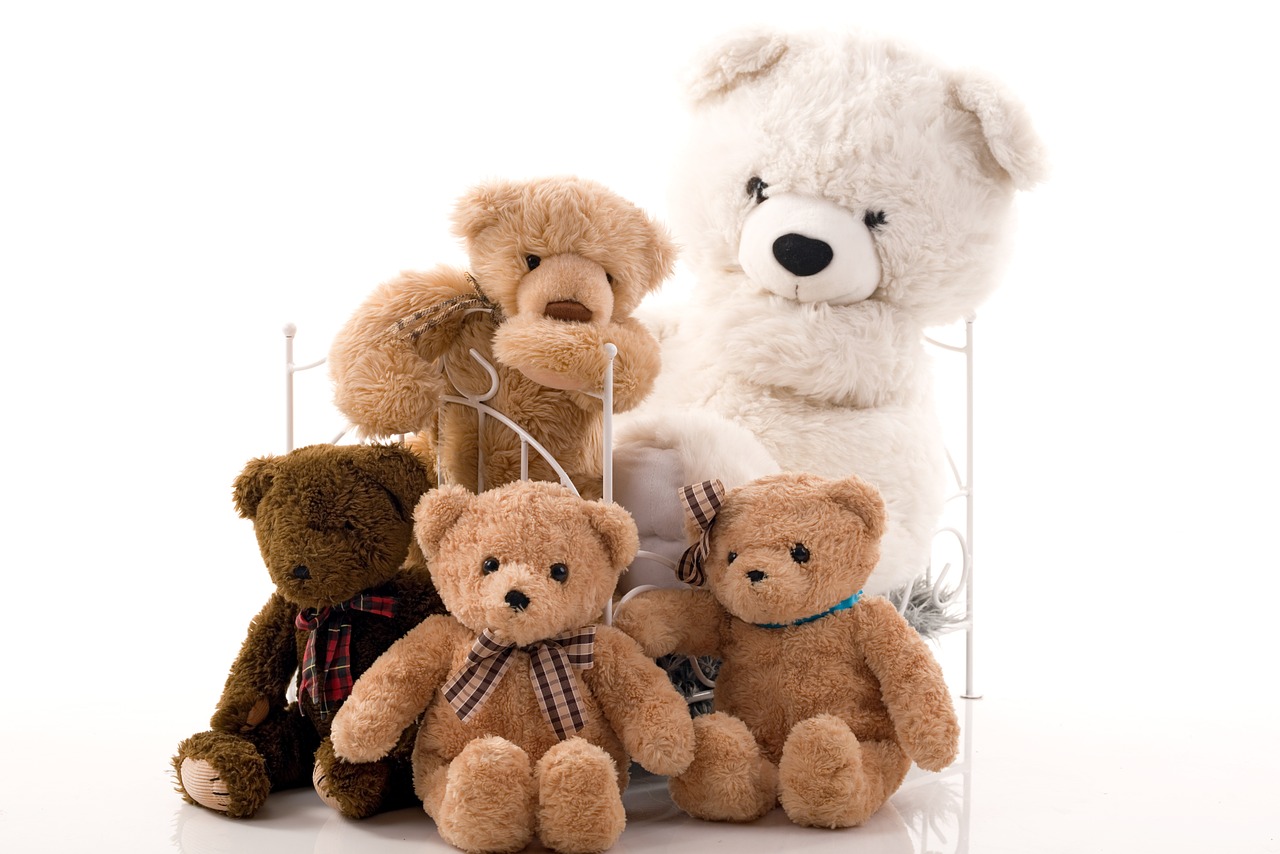 Image - family group teddy bear bears