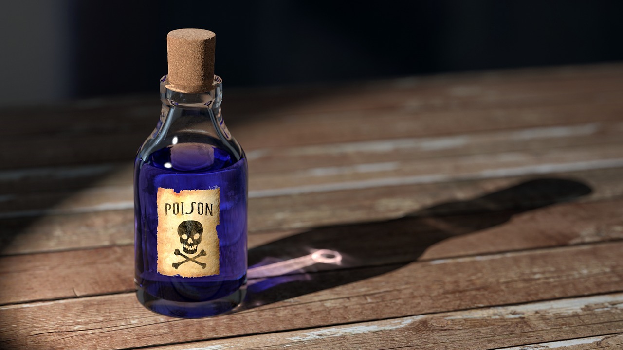 Image - poison bottle medicine old symbol