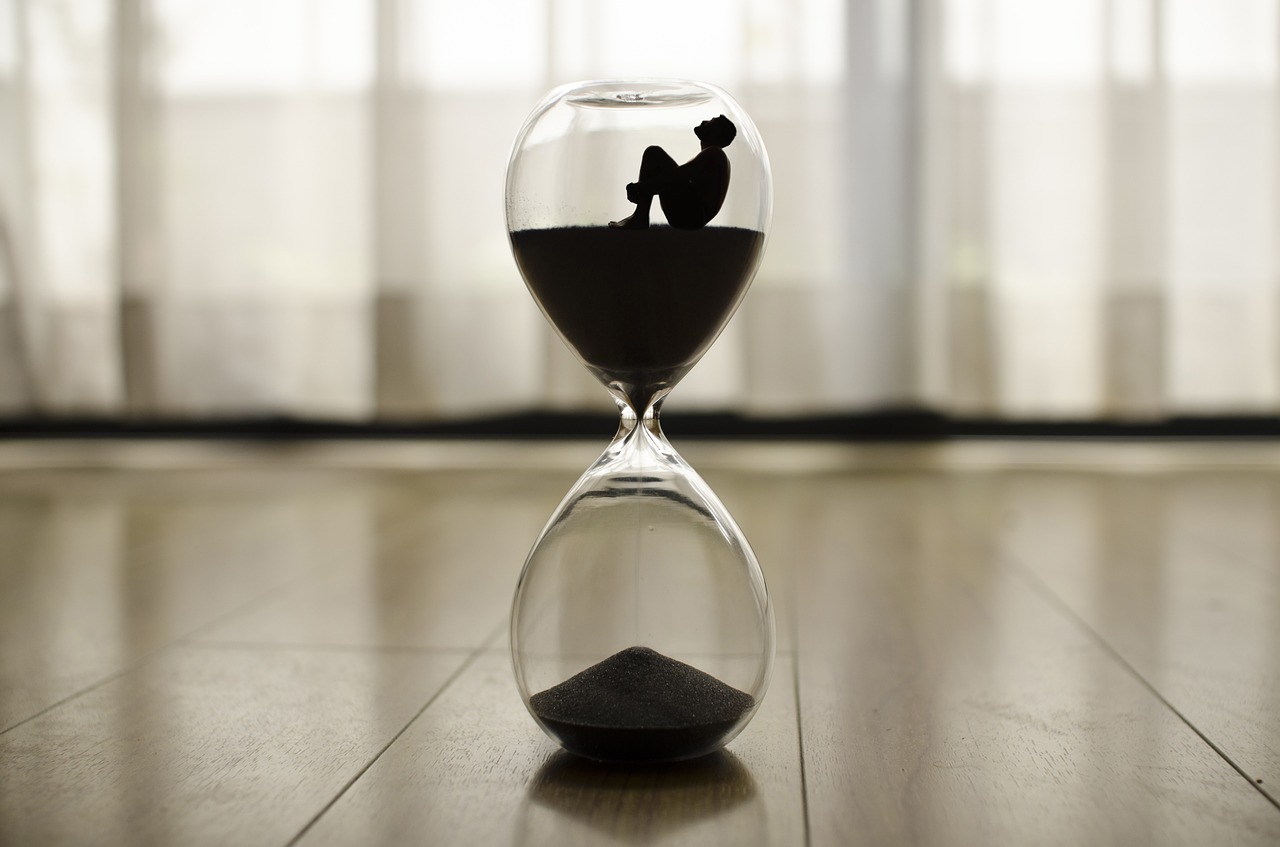 Image - time clock hour minutes hourglass