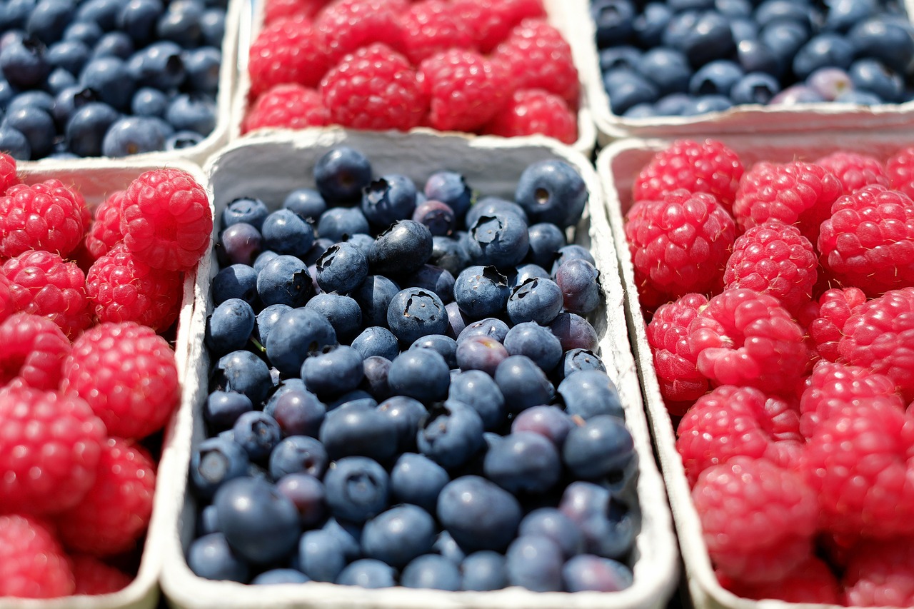 Image - berries blueberries raspberries