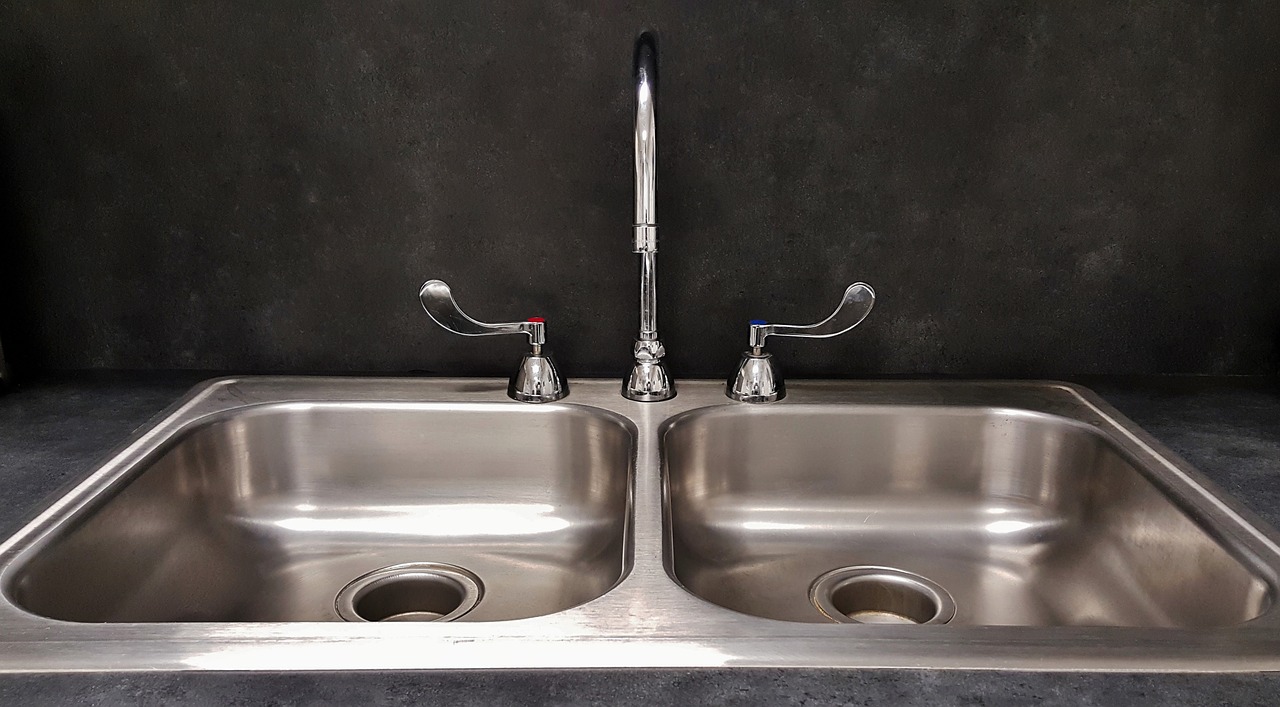Image - basin sink kitchen sink tap drain