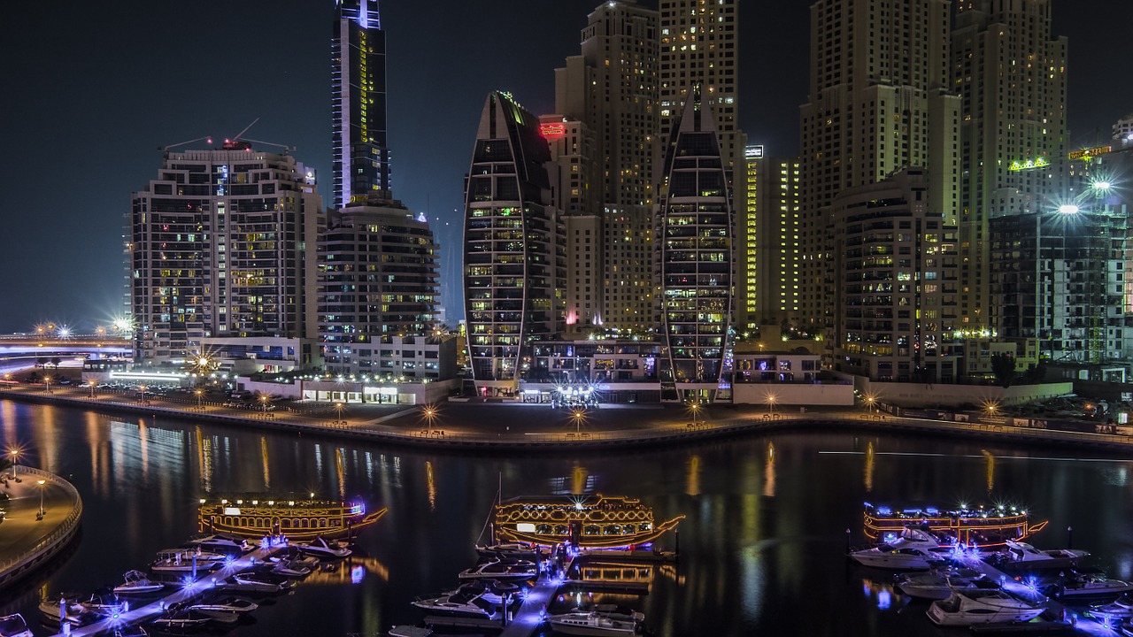 Image - dubai marina arab united emirates