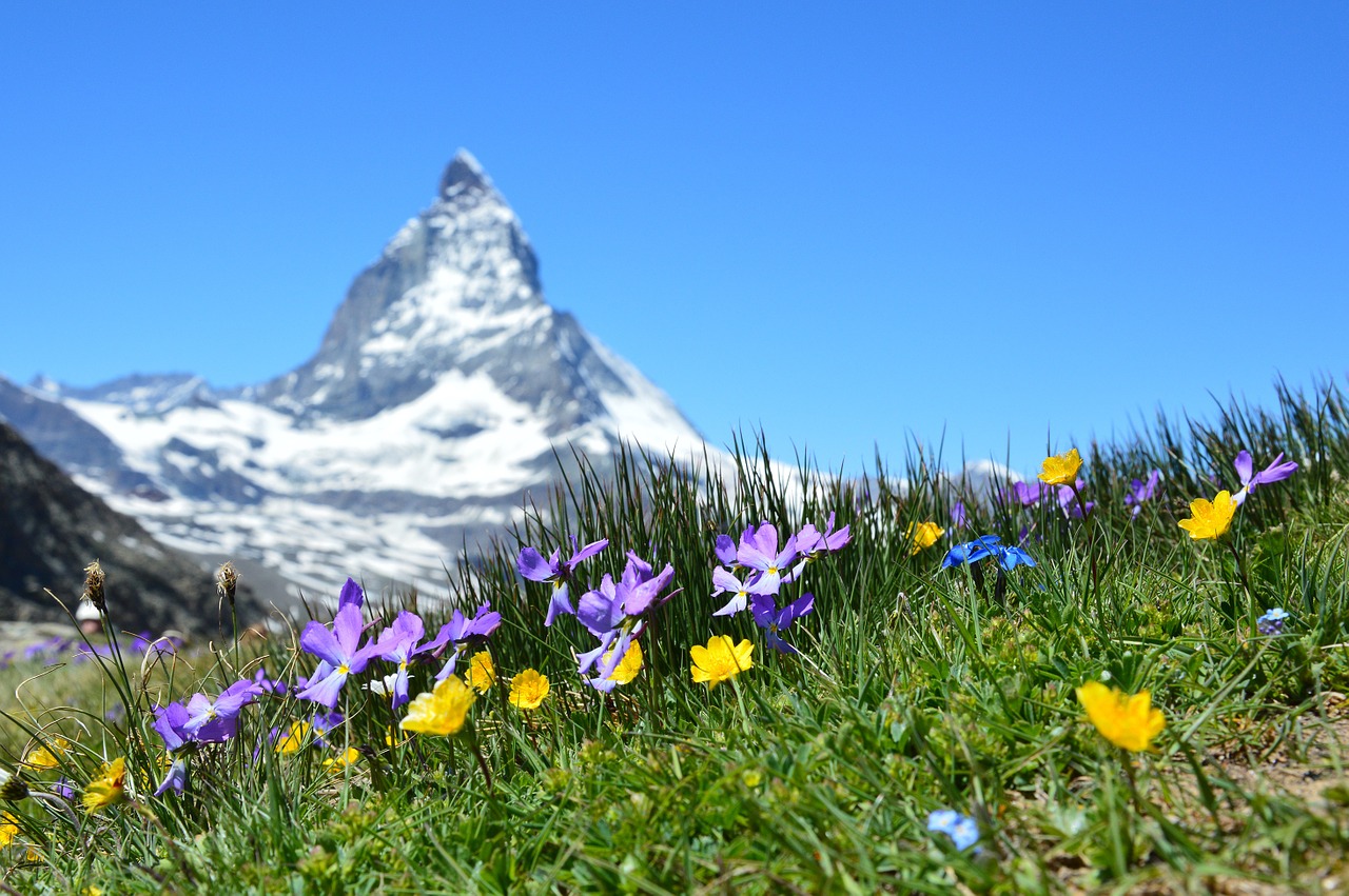 Image - matterhorn alpine zermatt mountains