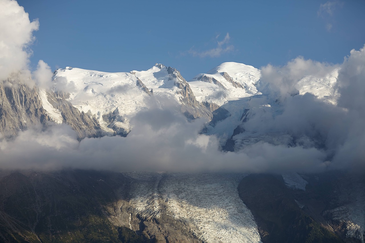 Image - chamonix glacier landscape alps