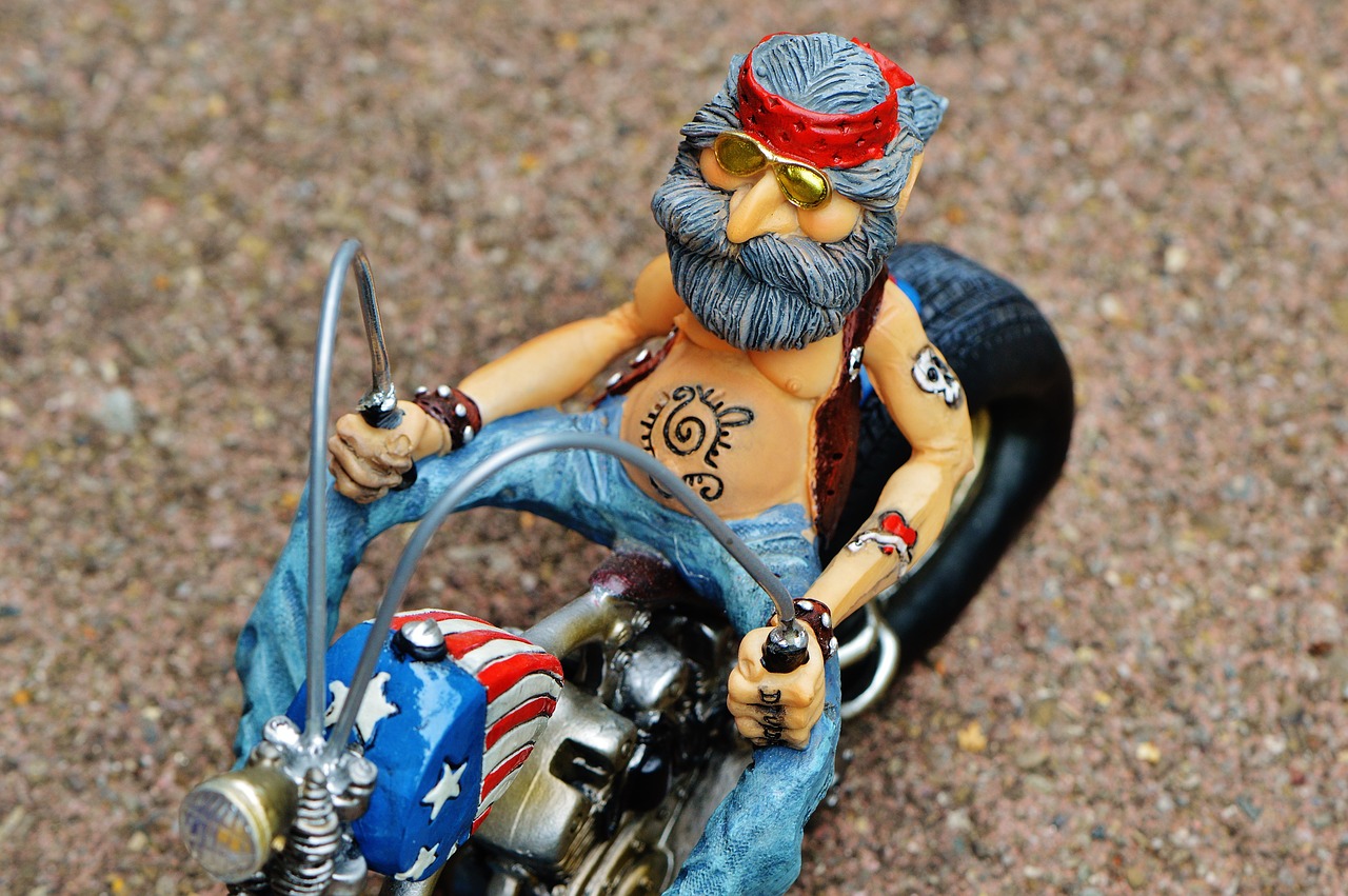 Image - biker bike tattooed america cool
