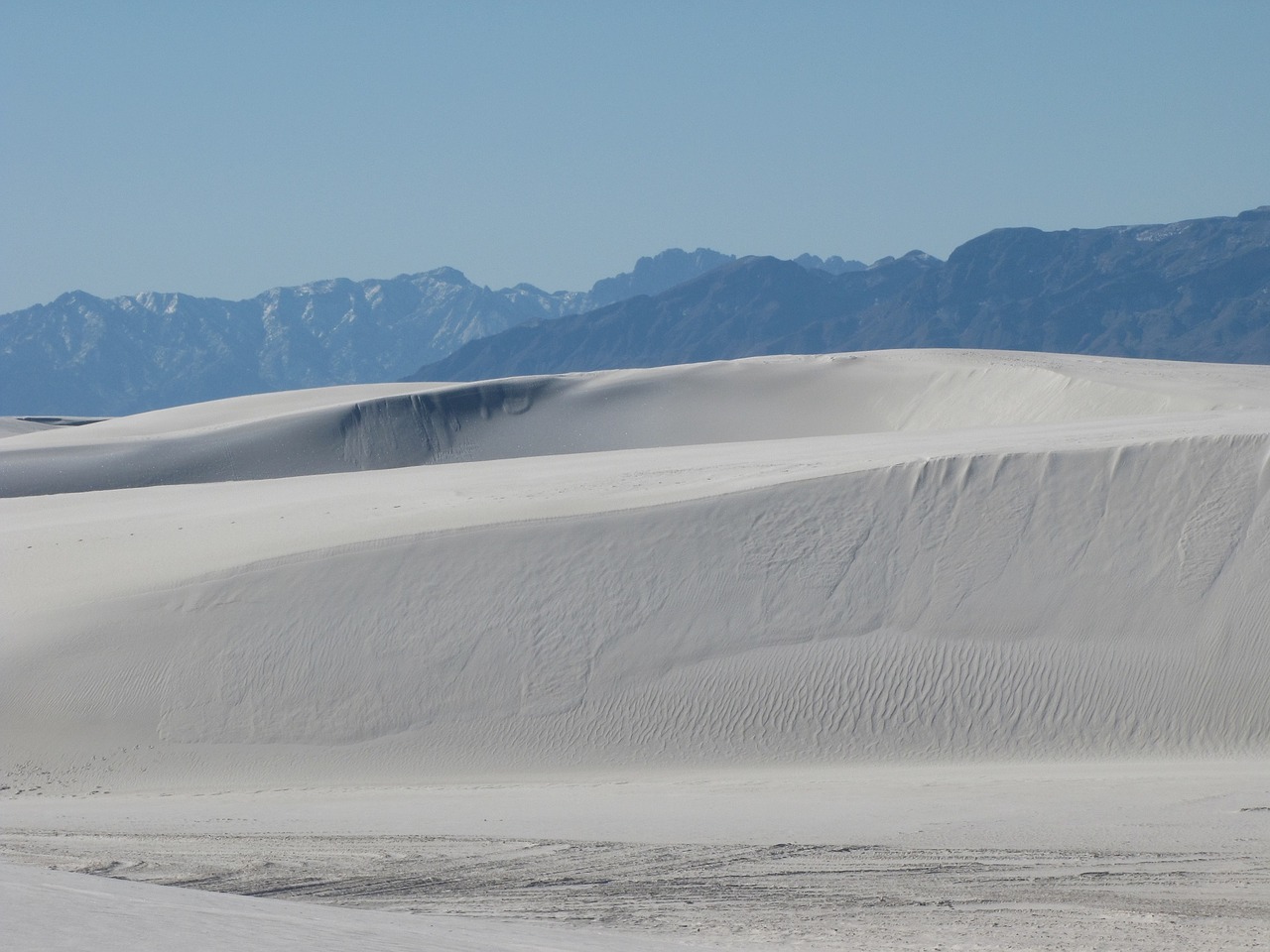 Image - white sands desert dunes wilderness