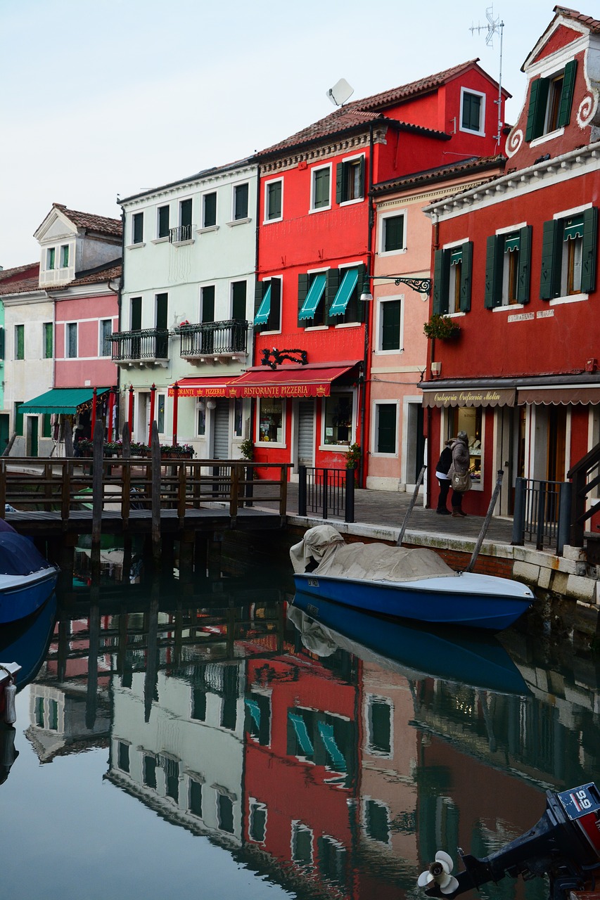 Image - italy venice meran housesfacade