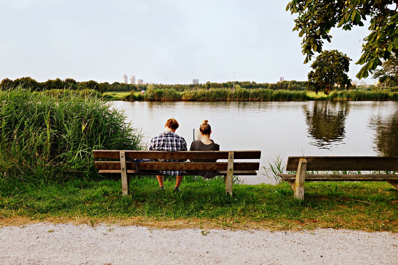 Image - people couple man woman together