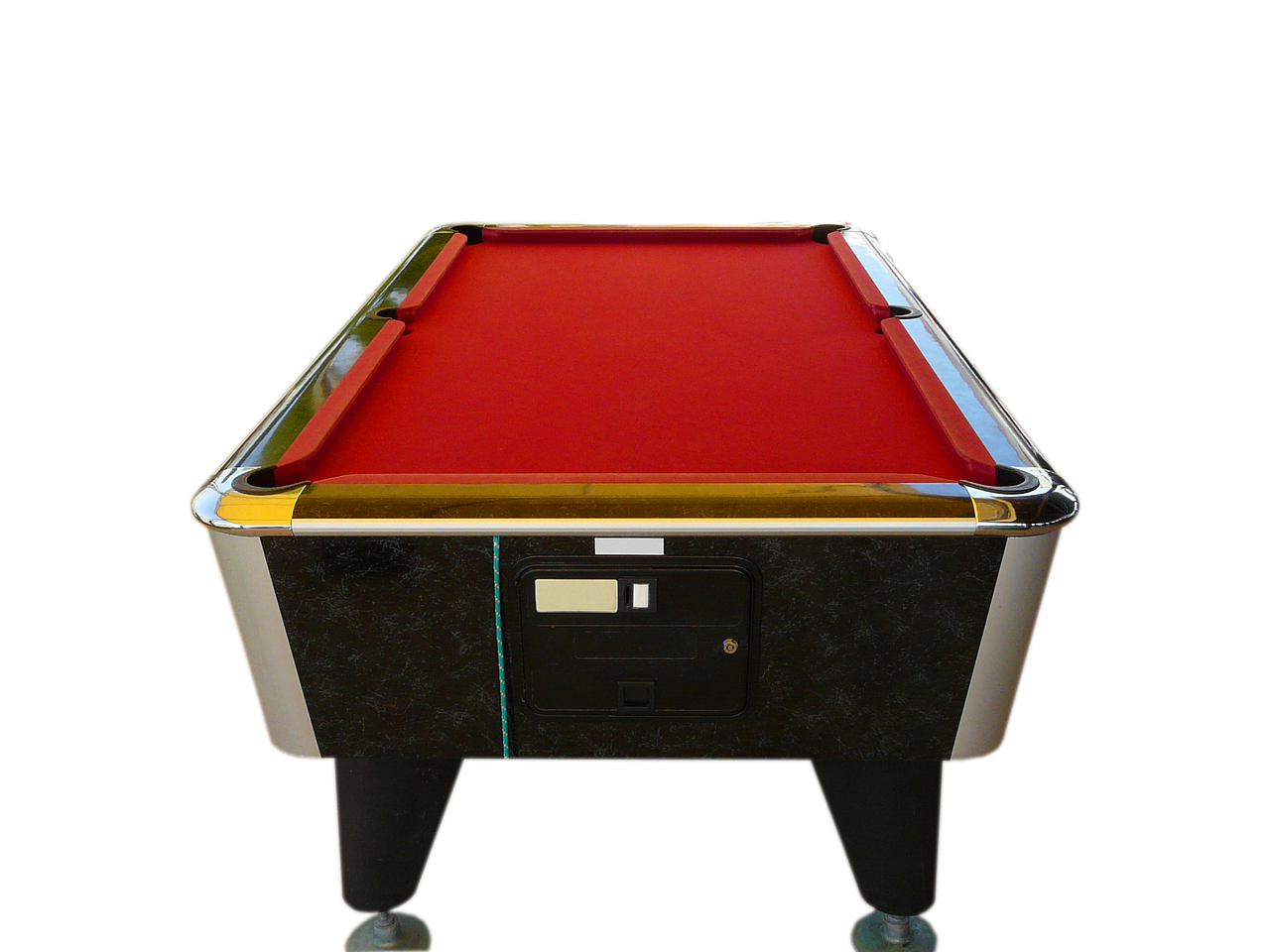 Image - billiards pool table red