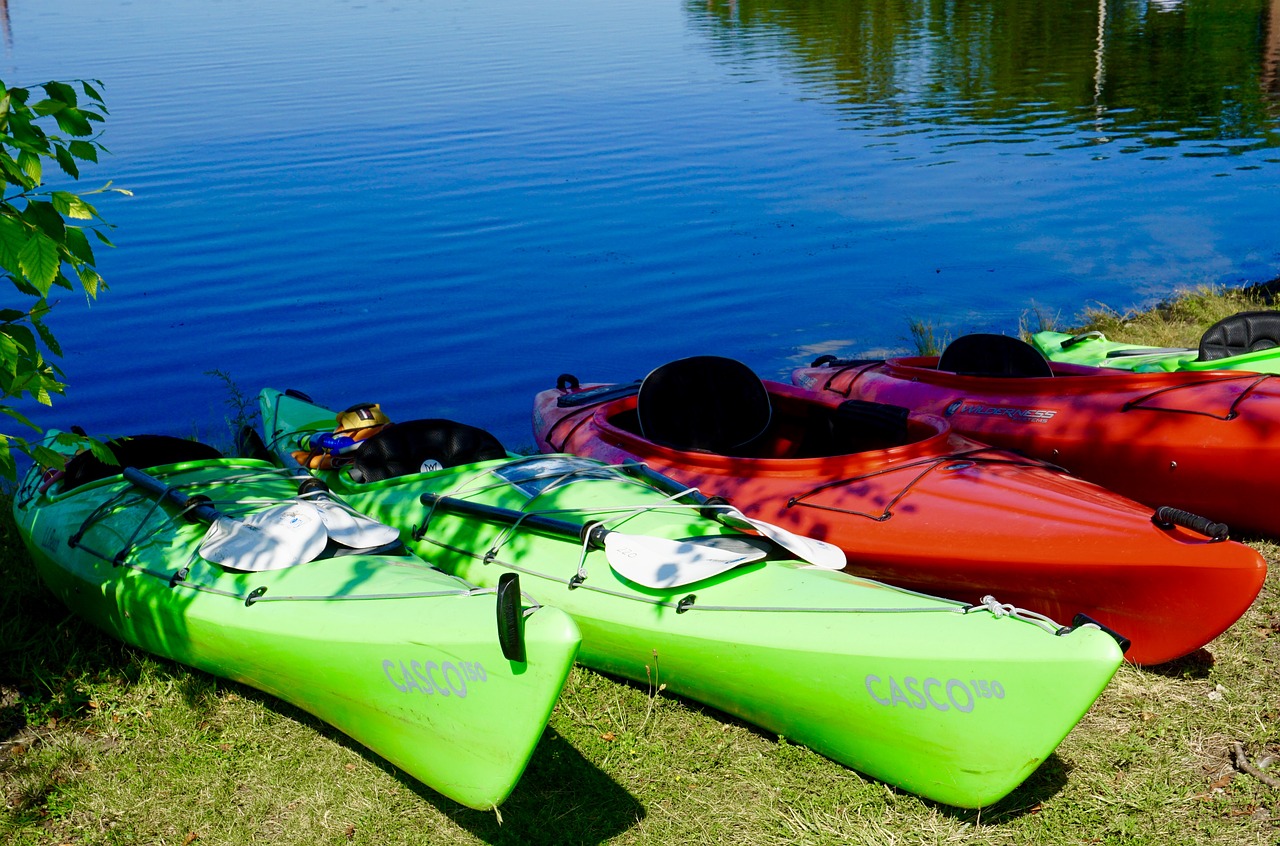 Image - kayak boat water paddle kayaking