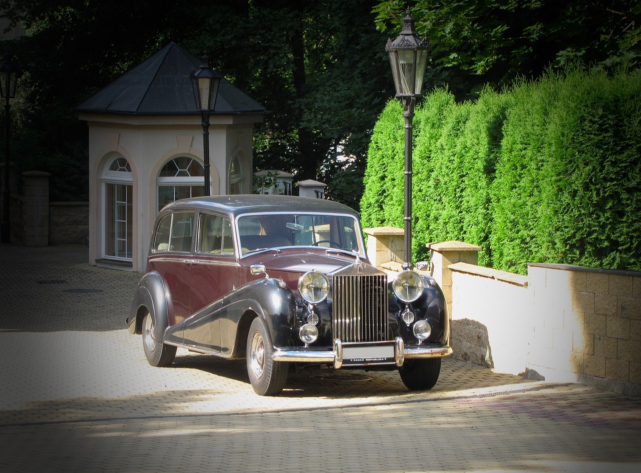 Image - rolls royce car oldtimer classic