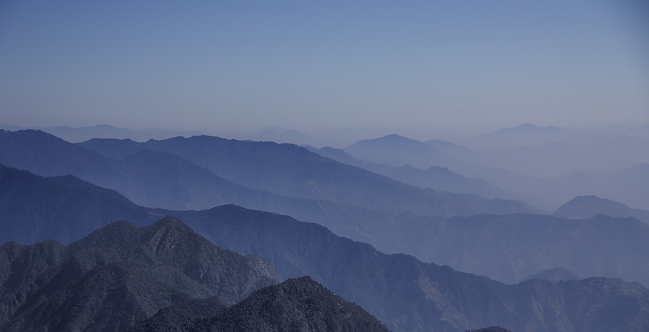 Image - mountain morning mist nepal valley