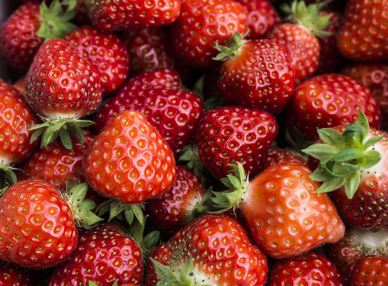 Image - strawberry strawberries red fruit