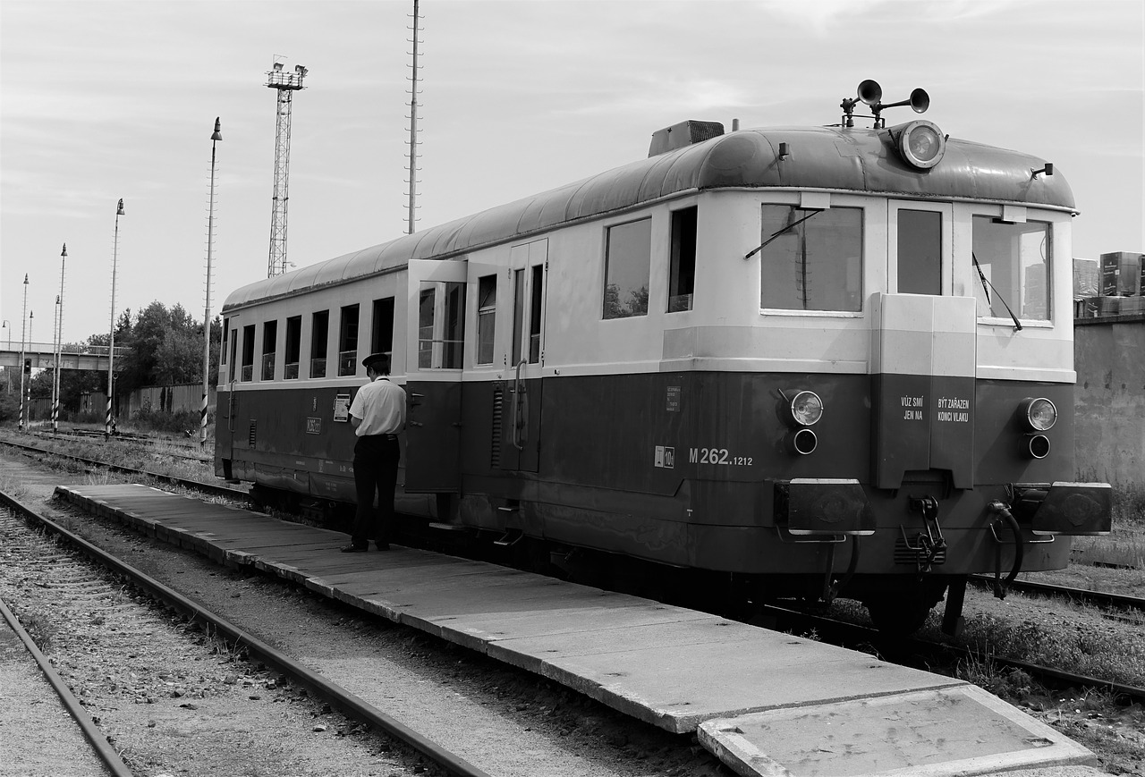 Image - old train prague czech republic