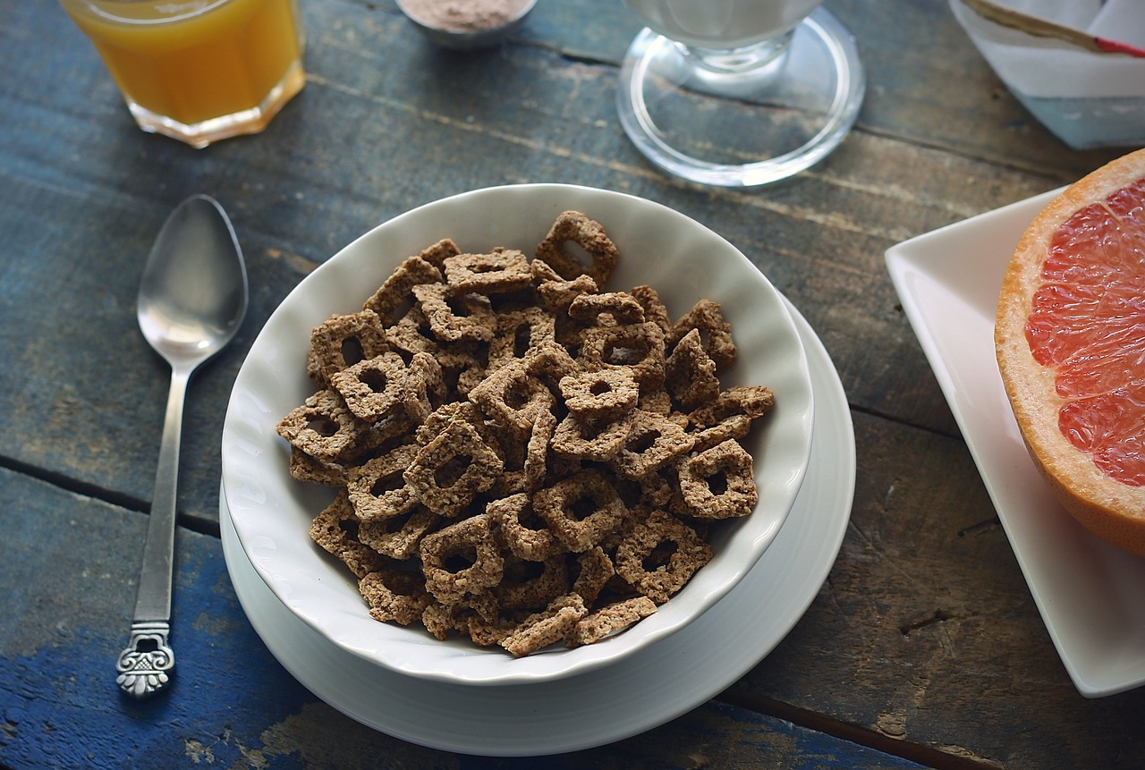 Image - cereal fiber breakfast grapefruit