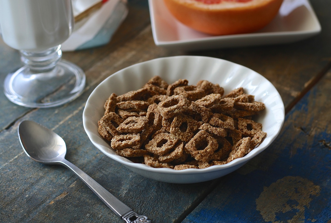 Image - cereal fiber breakfast grapefruit