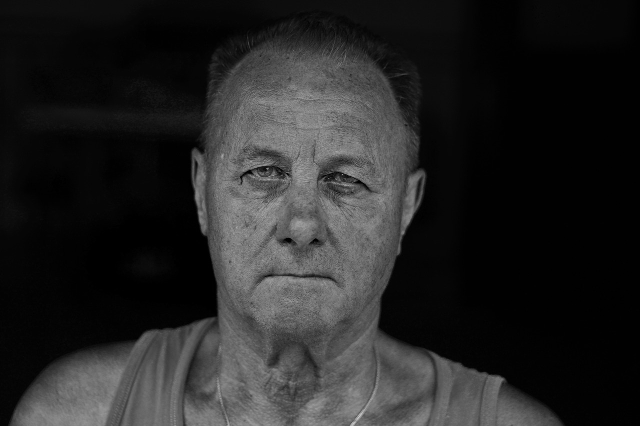 Image - senior look person man wrinkles