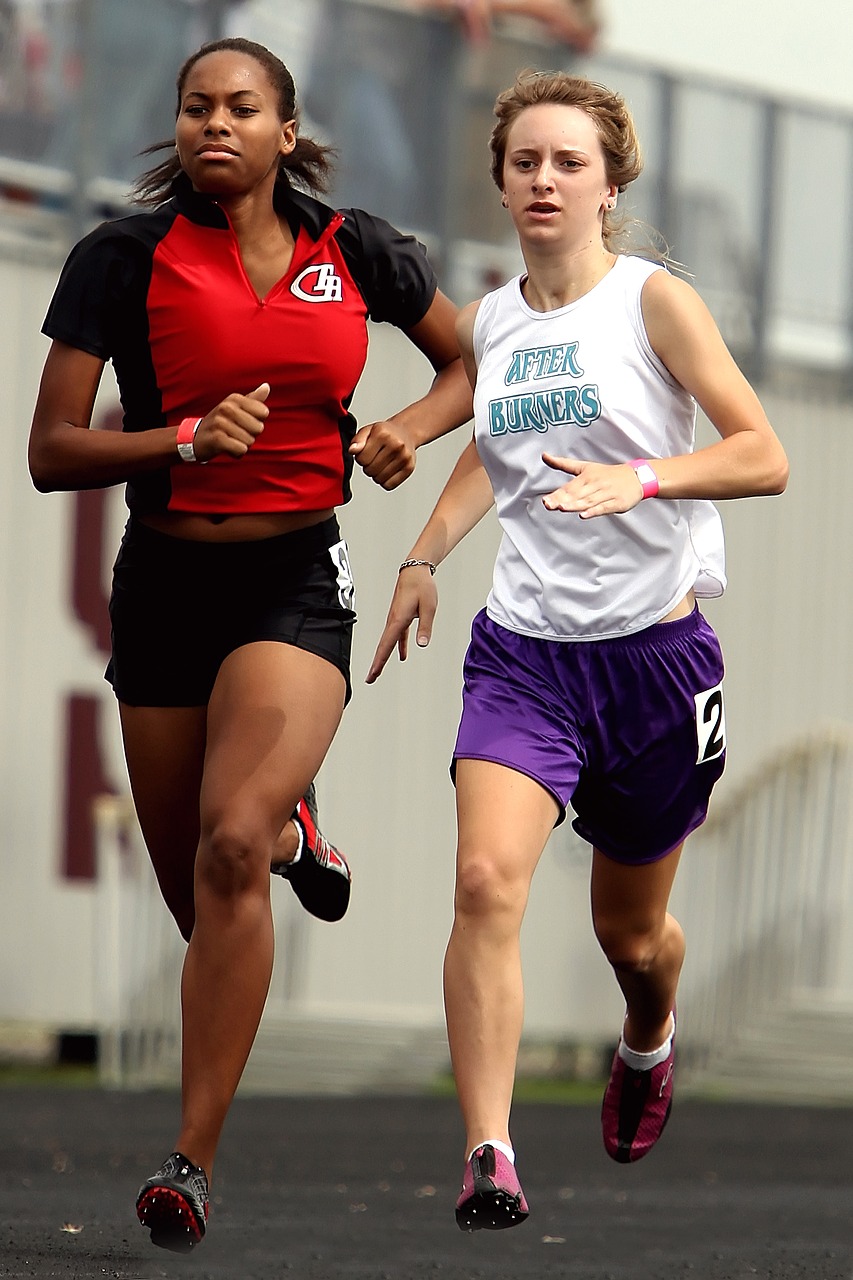 Image - athletes runners action female