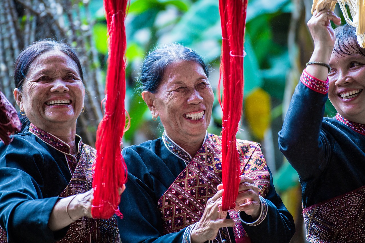 Image - dyed silk kalasin thailand