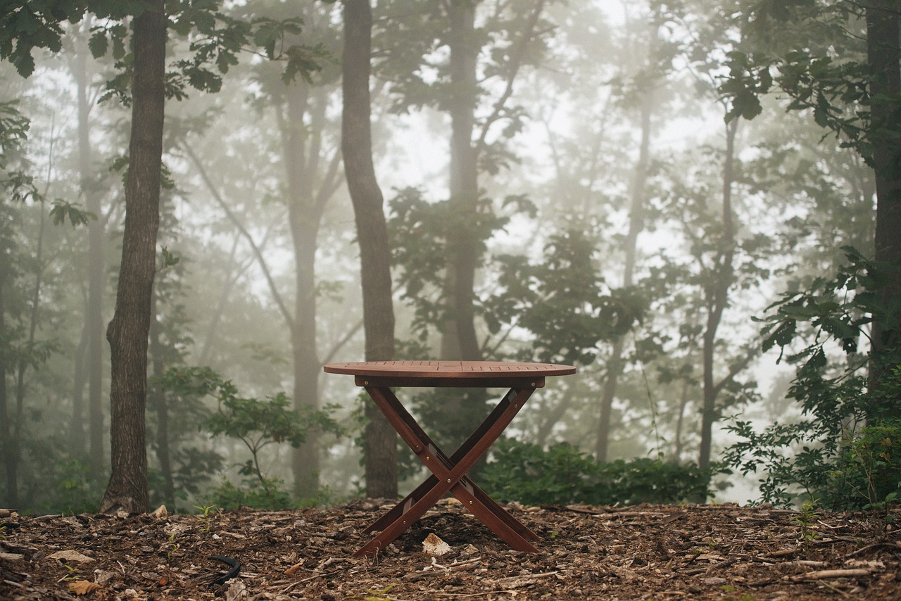 Image - bench table outdoor