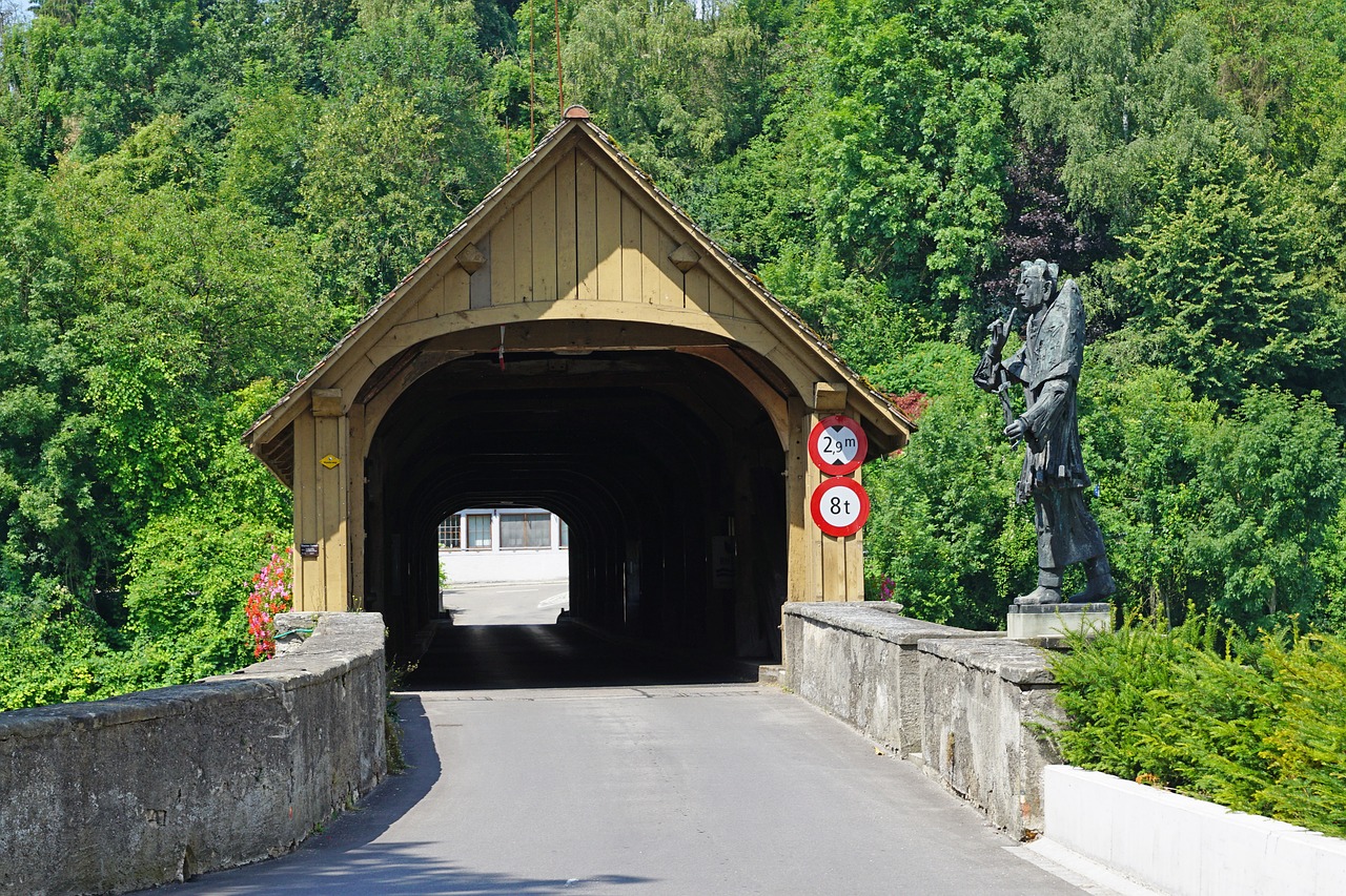 Image - wooden bridge customs bridge