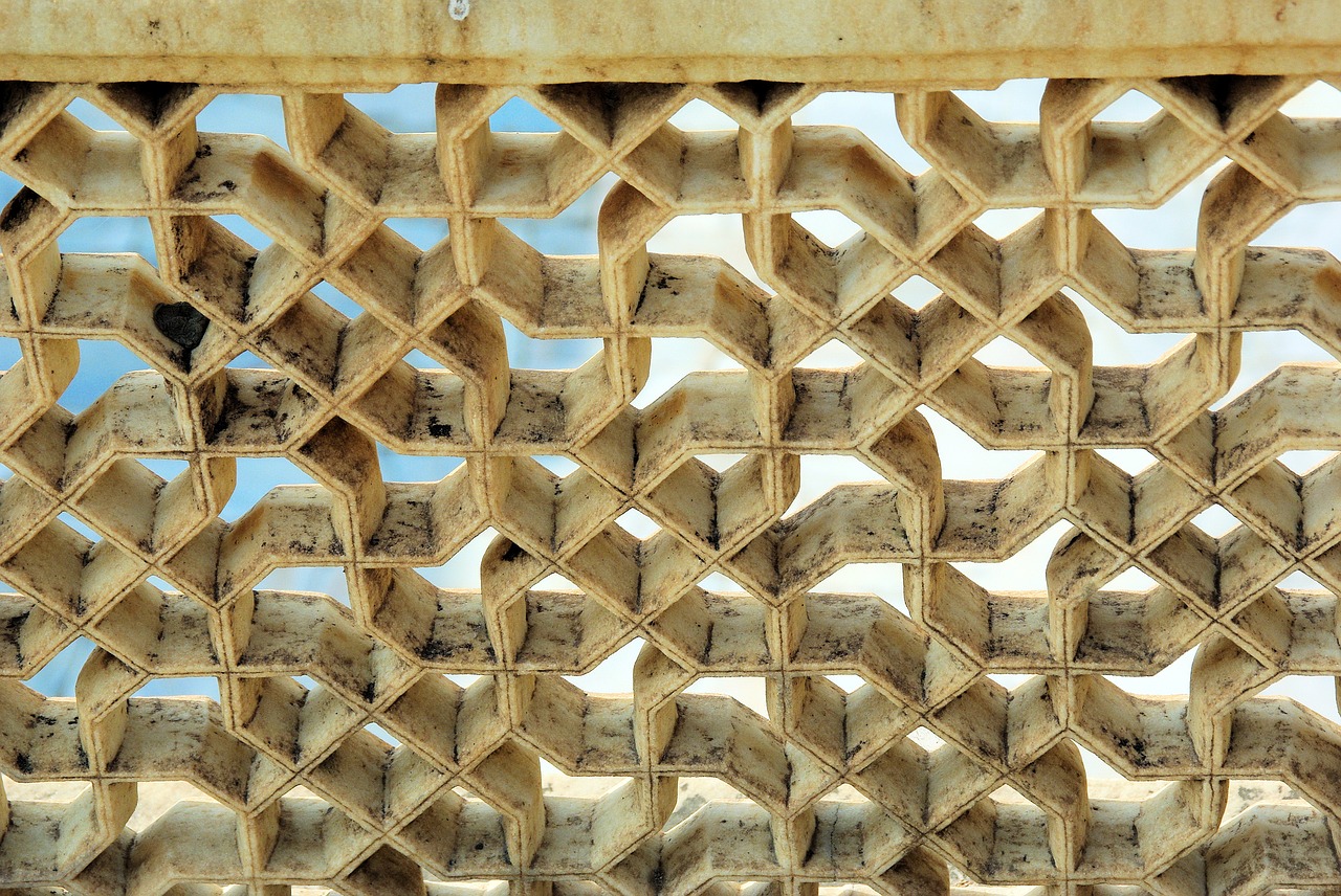 Image - india amber palace ceiling