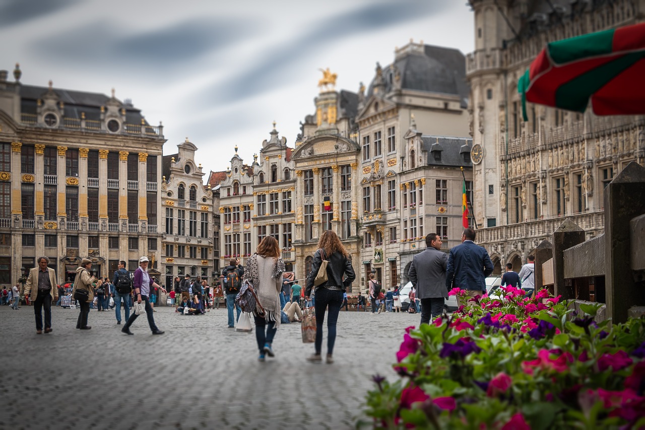 Image - brussels grote markt belgium