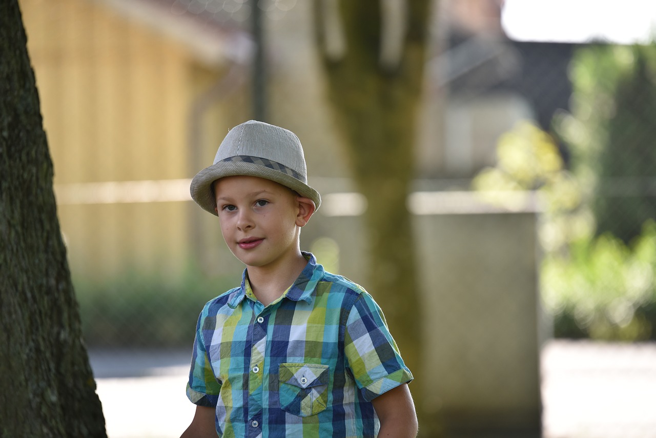 Image - boy hat young face