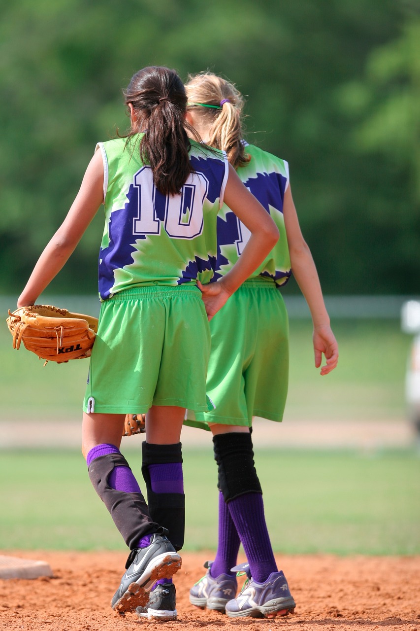 Image - softball team mates female team