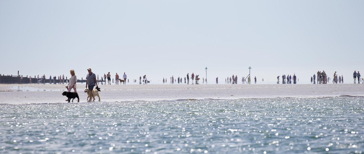 Image - heat haze hot weather beach sea