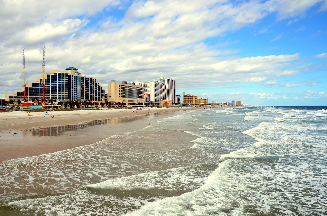 Image - daytona beach florida beach ocean