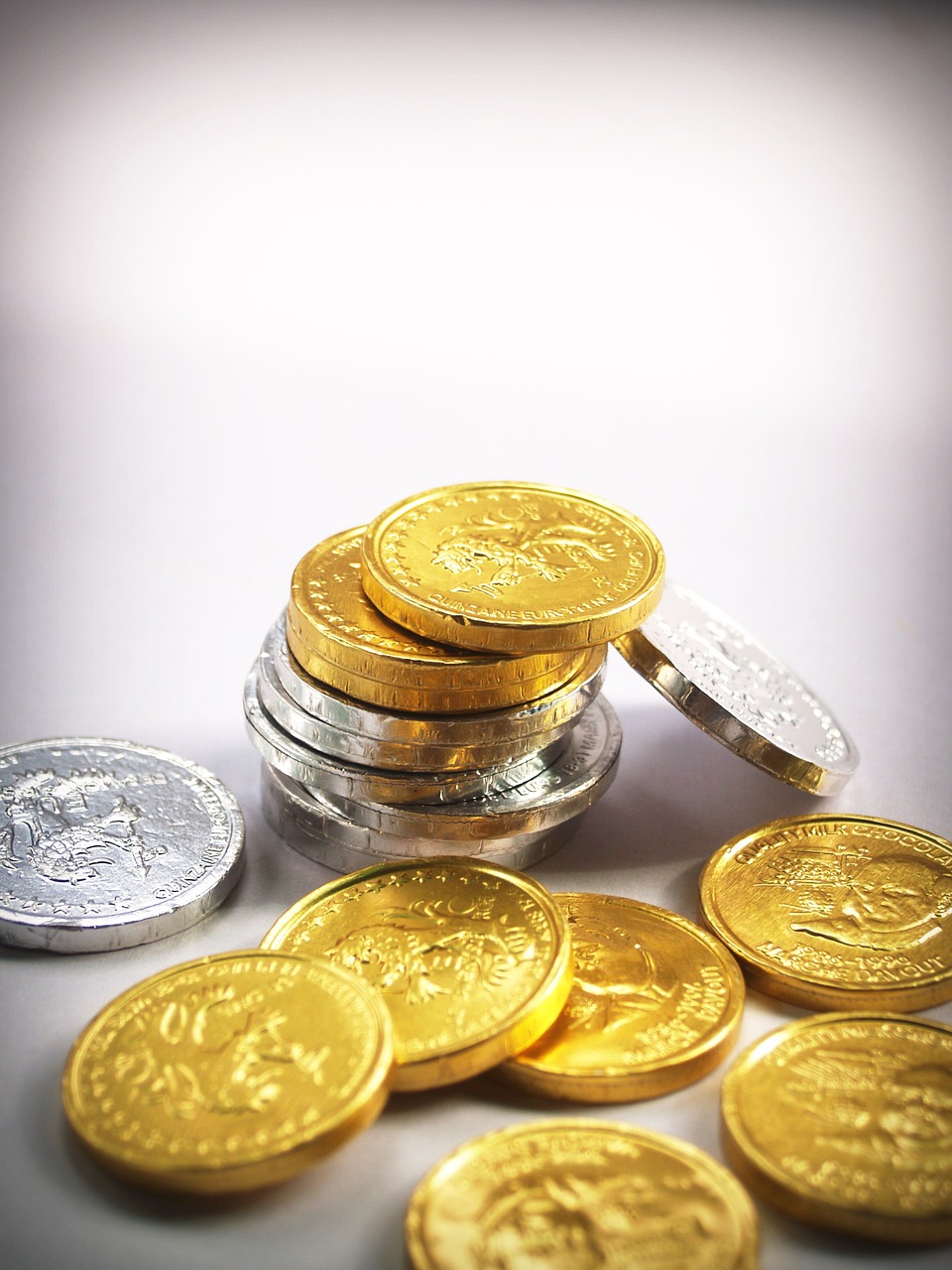 Image - coin gold cash isolated tower