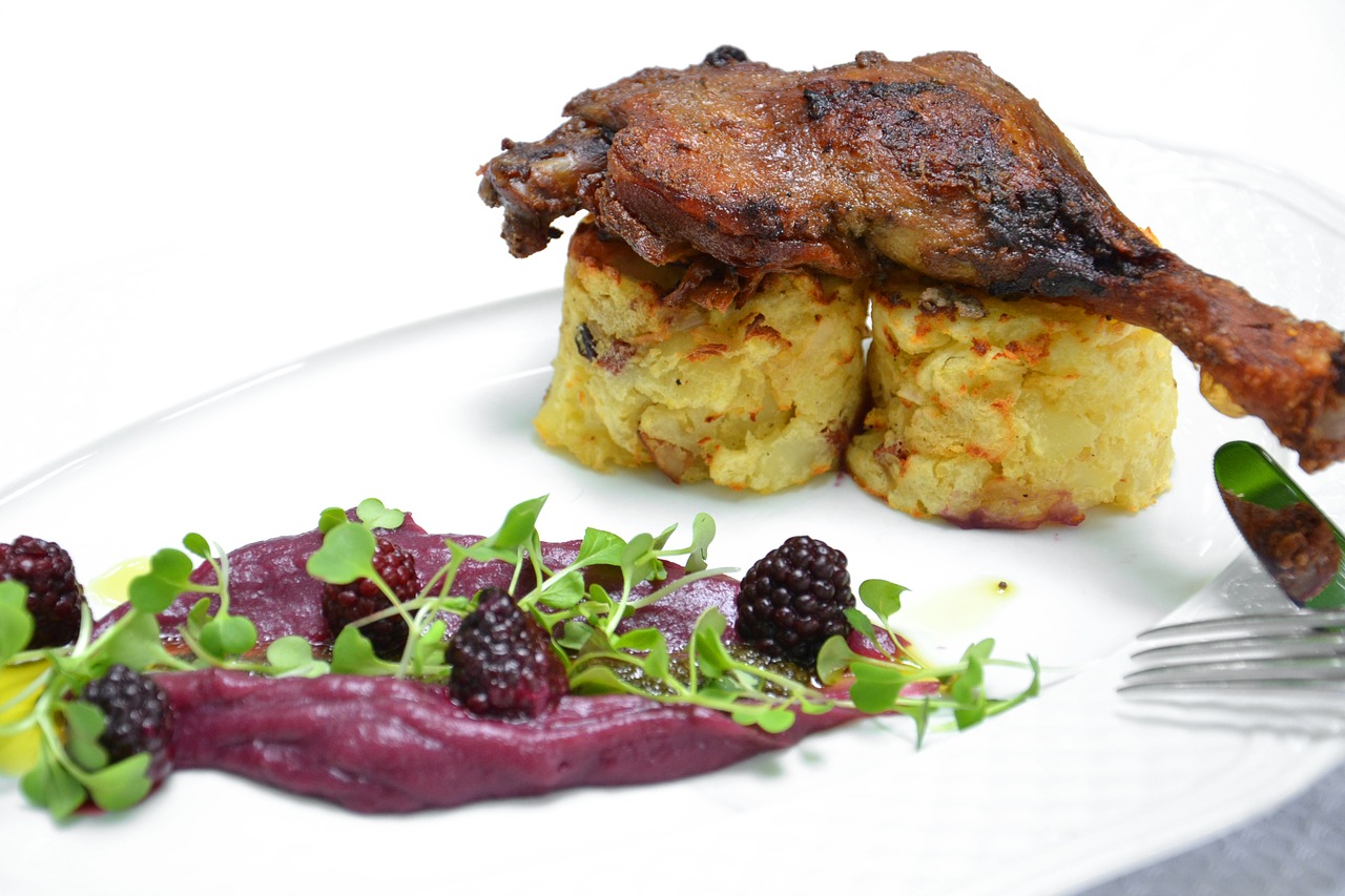 Image - duck cabbage blackberry