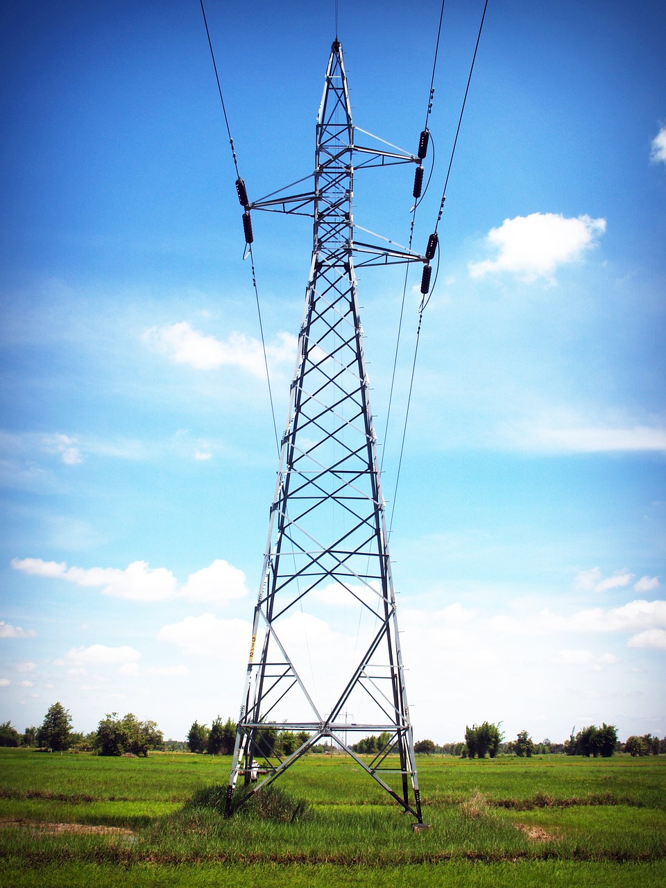Image - power electricity line pylon