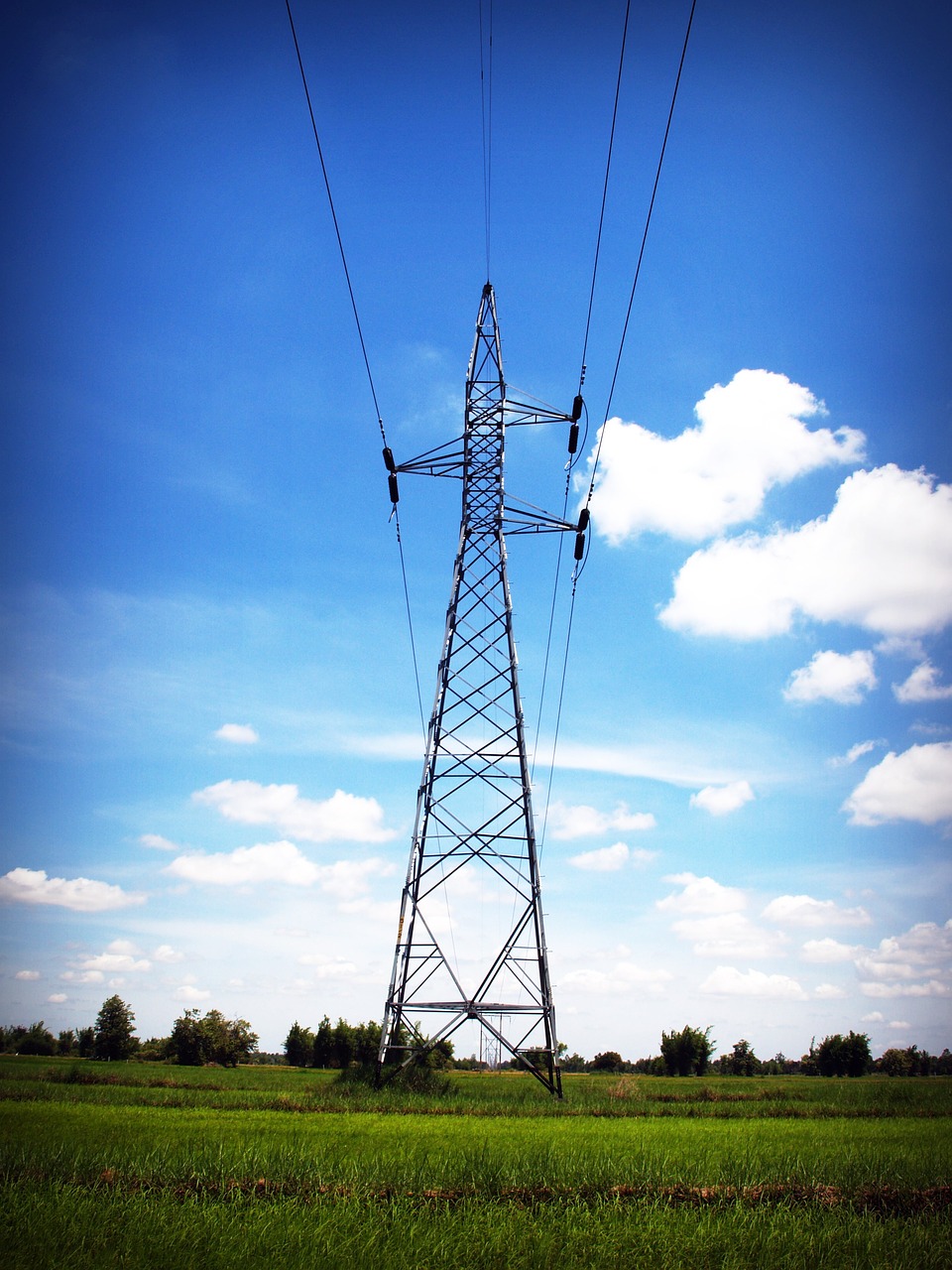 Image - power electricity line pylon