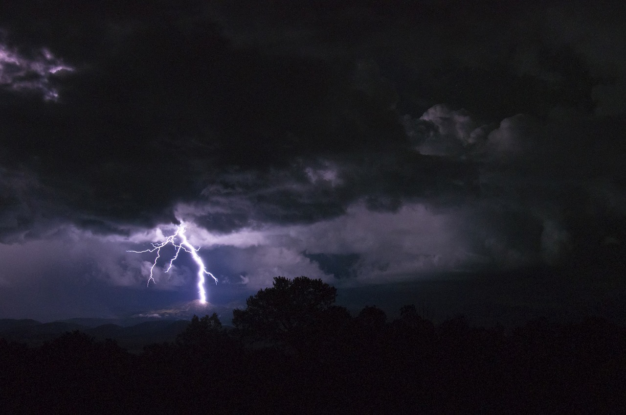 Image - lightning thunderstorm storm