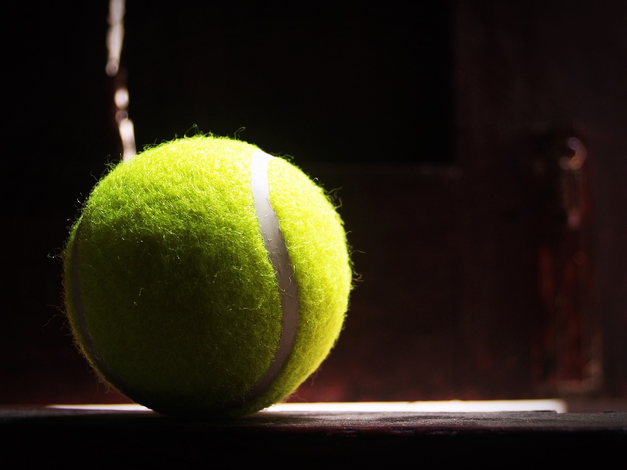 Image - ball racket white yellow