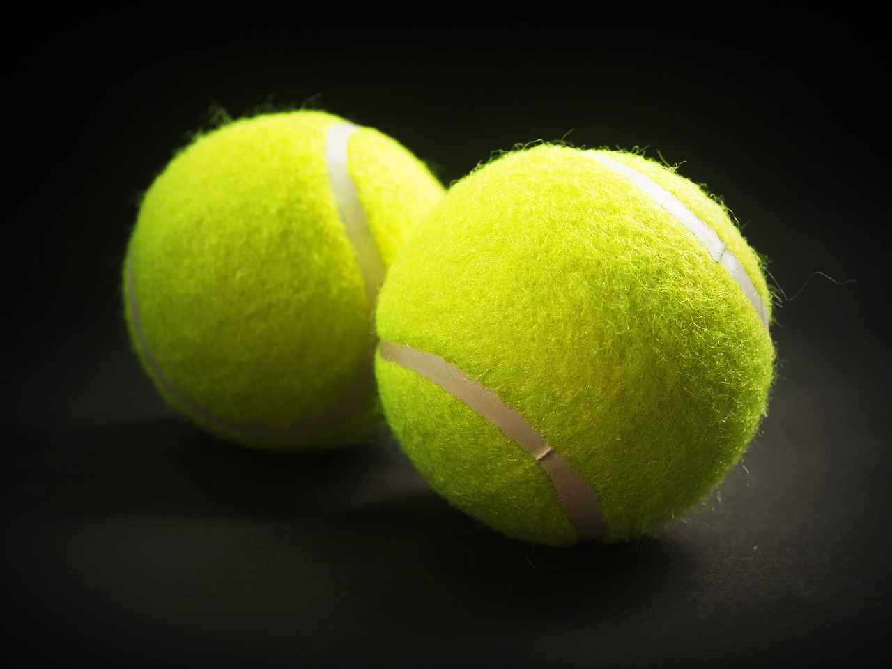 Image - ball racket white yellow