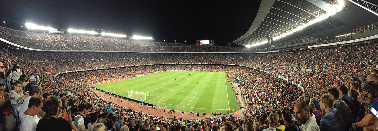 Image - football stadium barcelona public