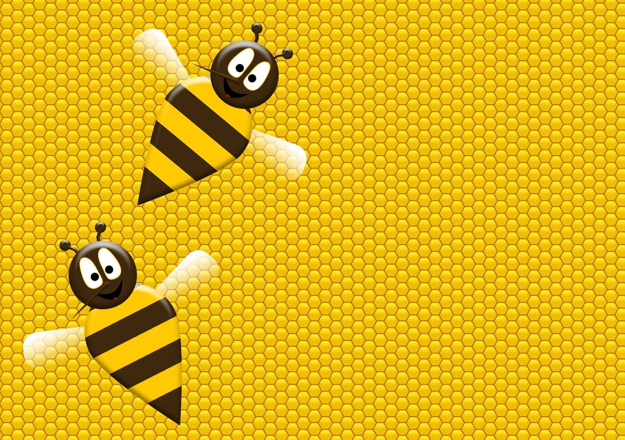 Image - bee honey honeybee honeycomb wax