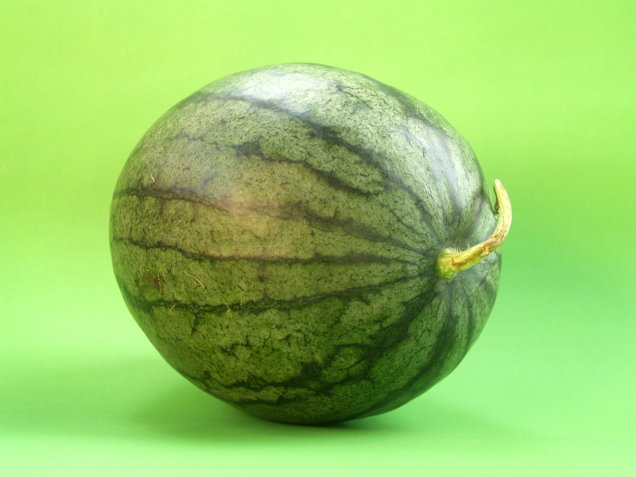 Image - watermelon slice isolated seeded