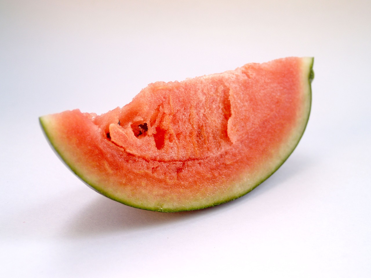 Image - watermelon slice isolated seeded