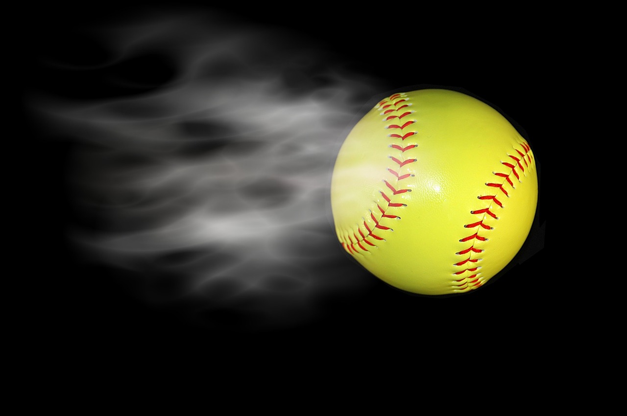 Image - smoking baseball isolated