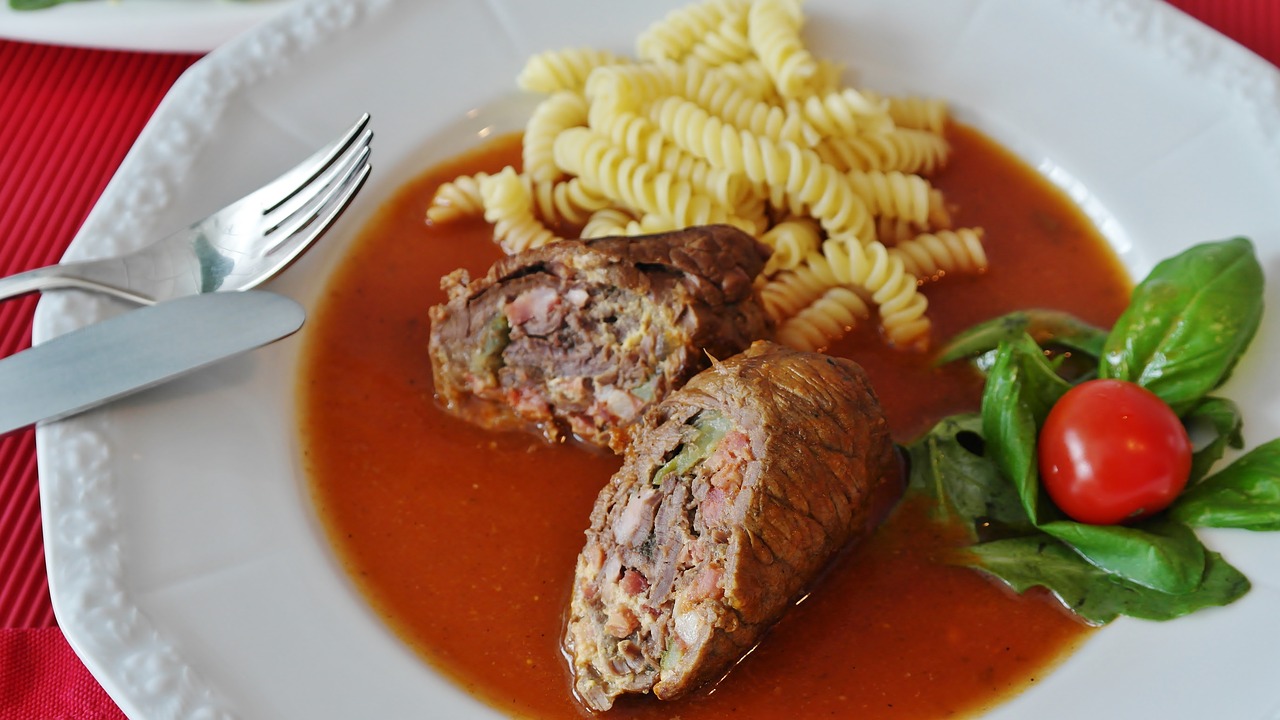 Image - roulades beef roulades meat rolls