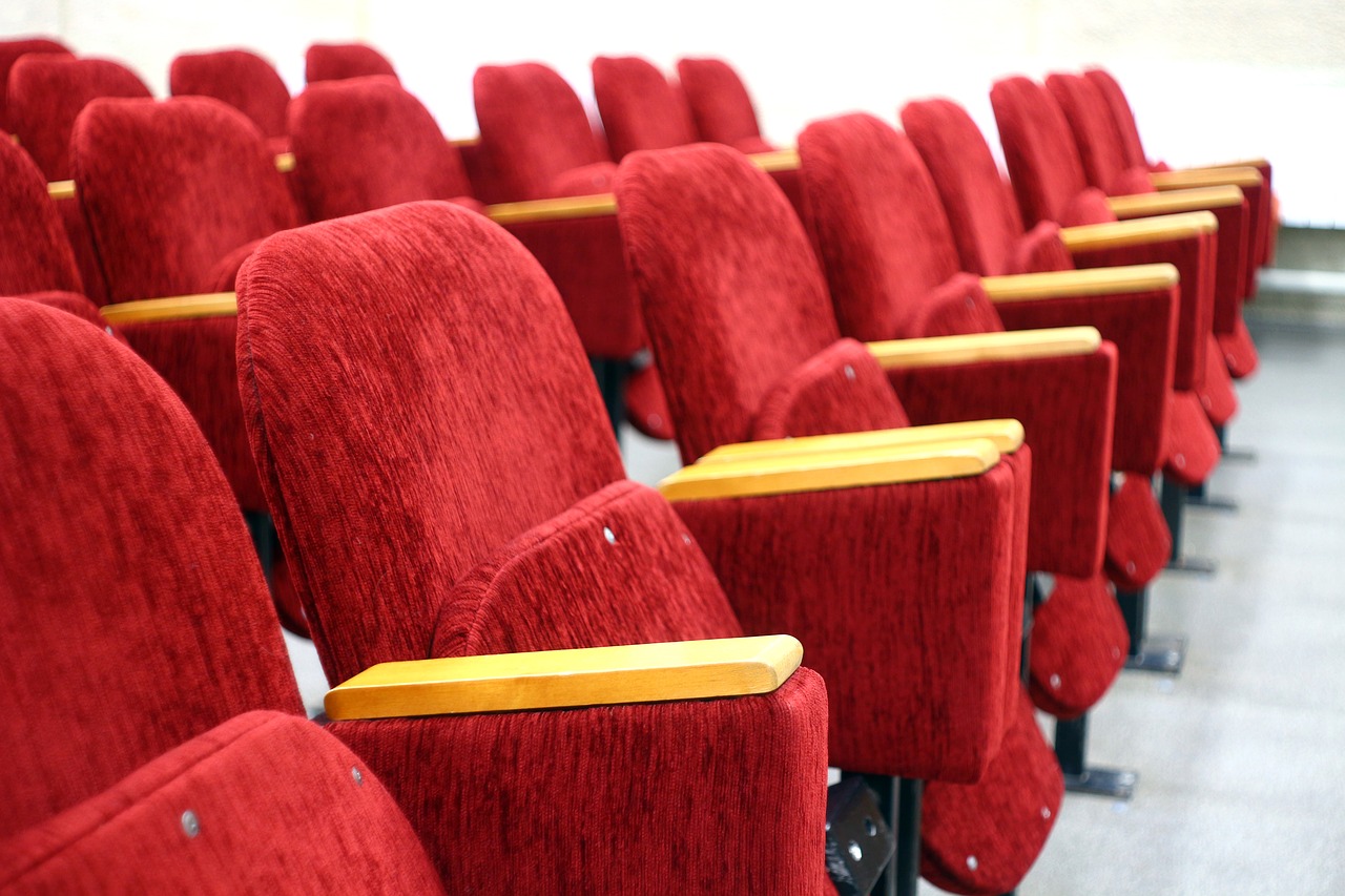 Image - red seat hall assembly cinema