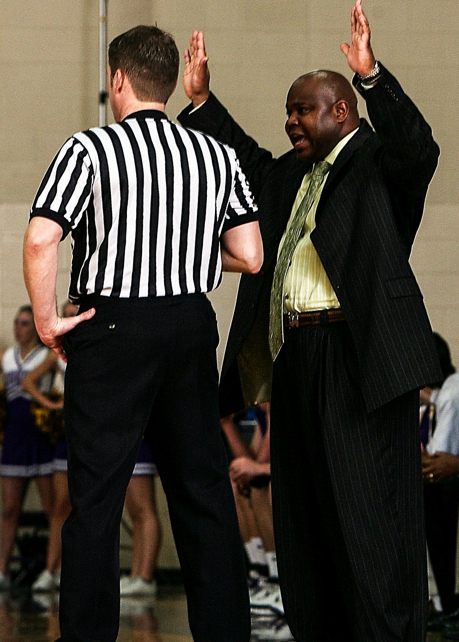 Image - basketball coach referee stripes