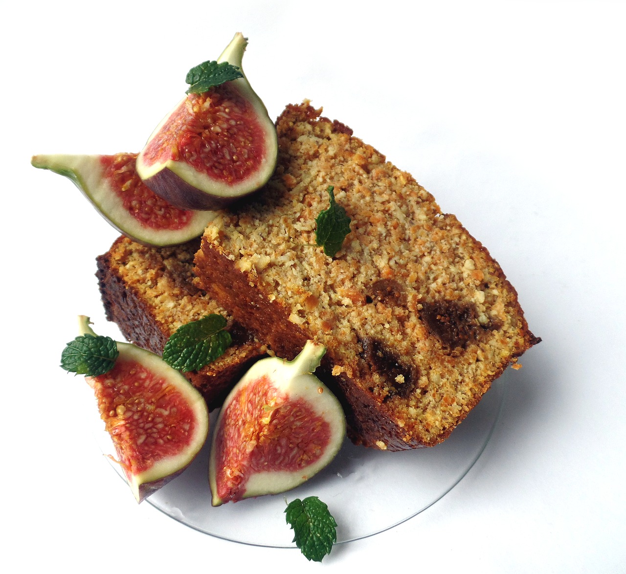 Image - cake figs sweet fruit eat food