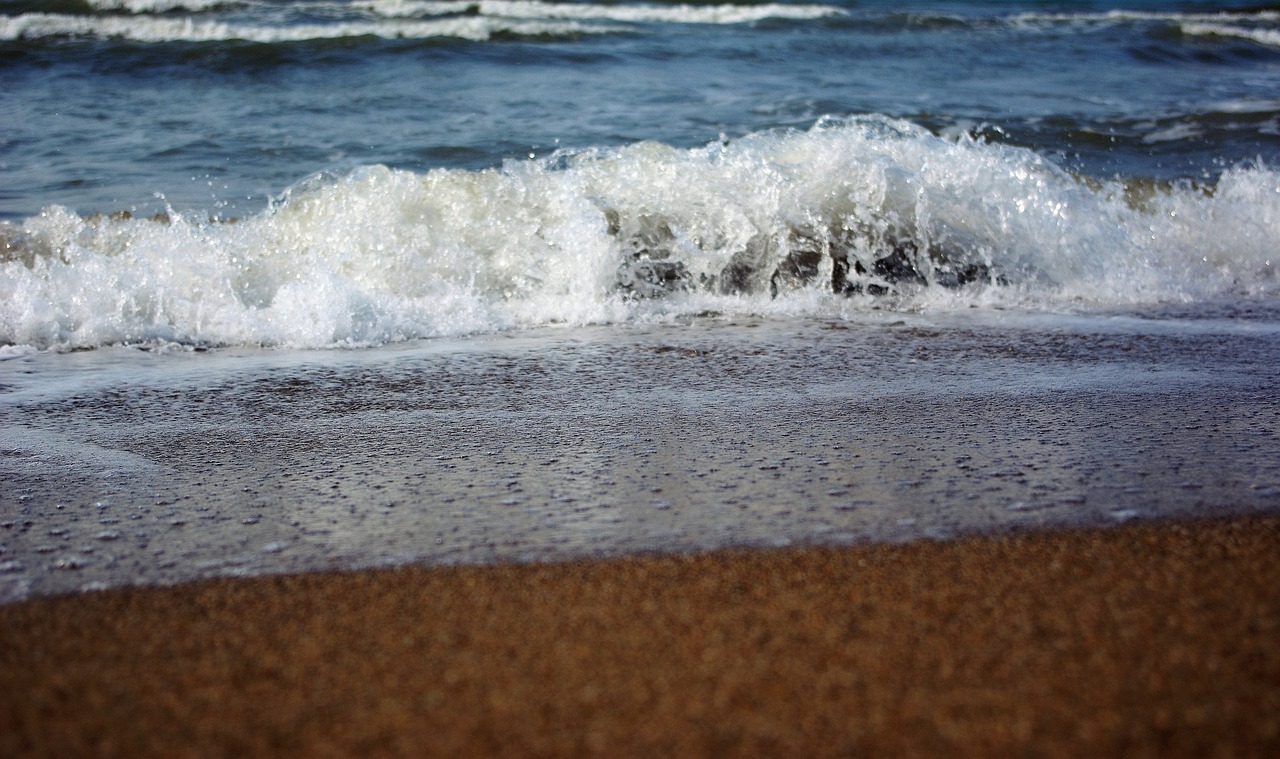 Image - wave beach sea water turkey