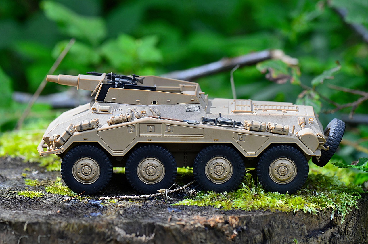 Image - radpanzer model military vehicle