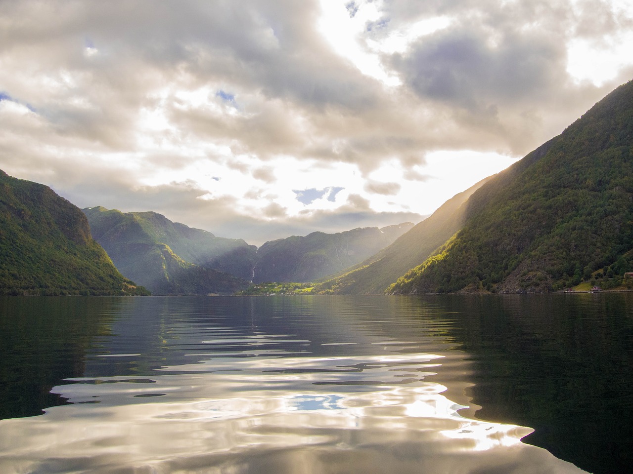 Image - fjord norway water nature view